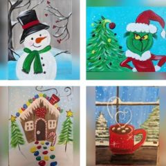 WINTER / HOLIDAY PAINTINGS