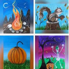 FALL / HALLOWE'EN PAINTINGS