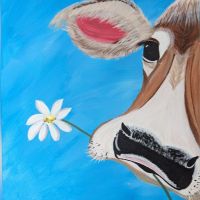 Peekaboo Cow