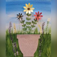 3D Flower Painting - 1