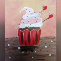 valentine cupcake - 1