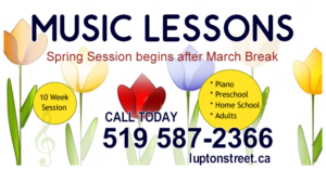 Piano Lessons - Spring Registration
