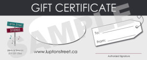 Gift Certificates