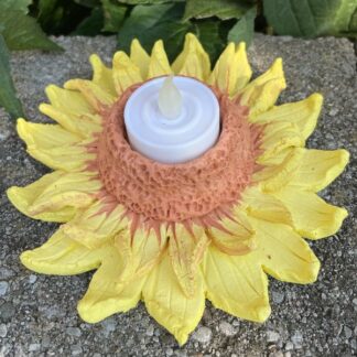 Kids Craft Class, Age 8+</br> "Sunflower Tealight"</br>Mon, Sept 23</br>4:00pm - 5:00pm