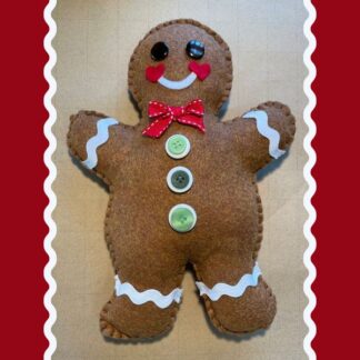 Kids Craft Class, Age 10+</br> "Gingie Plushie"</br>Mon, Nov 18</br>4:30pm - 5:30pm