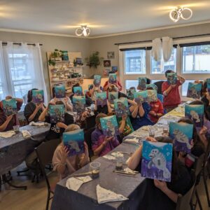 Private Paint Party (Kids or Adults) - Deposit