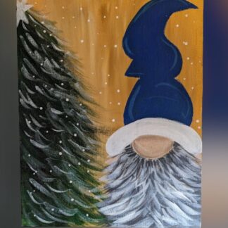 Kids Paint Class, Age 7+</br> "Winter Gnome"</br>Sat Nov 30</br>11:00am - 12:00pm