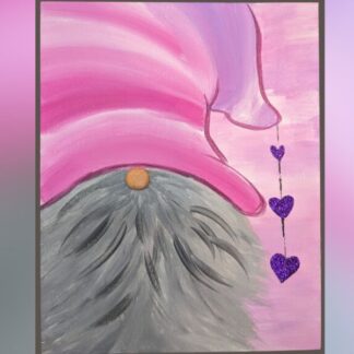 Kids Paint Class, Age 7+</br>"Valentine's Gnome"</br>Fri Feb 7</br>4:30pm - 5:30pm