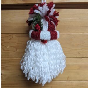 Holiday Yarn Gnome Ornament