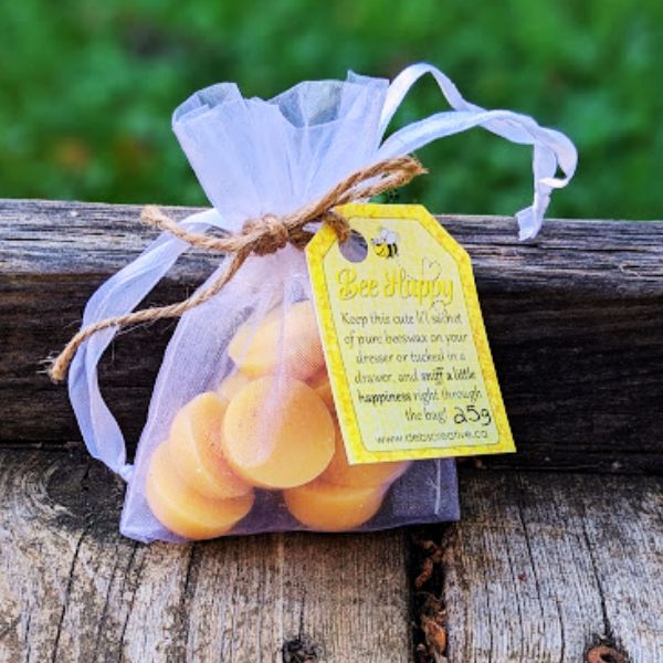 "Bee Happy" Pure Beeswax Drops